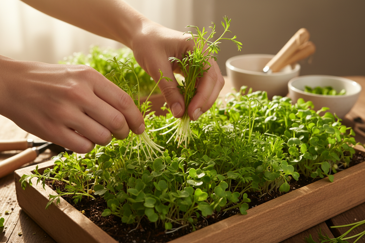 The Complete Guide to Harvesting Sprouts