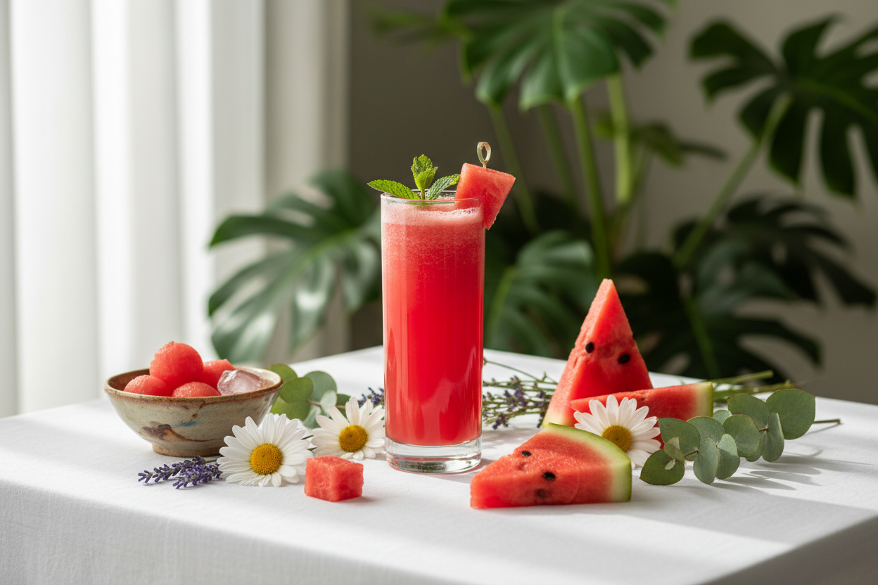 Pink Watermelon Juice