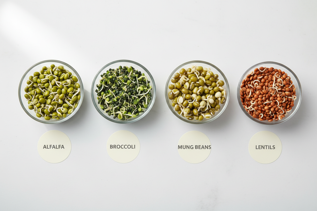 Quality Sprouting Seeds Illustration